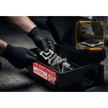 RatOut Max Power 1,5 kg brodifacoum pasta voor professionele ratten- en muizenbestrijding