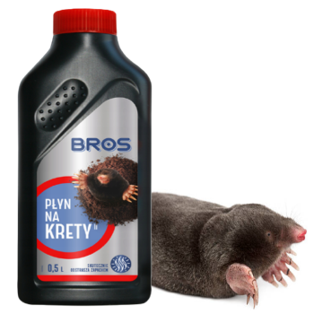 BROS vloeistof tegen mollen 500 ml – afweermiddel en mollenverjager