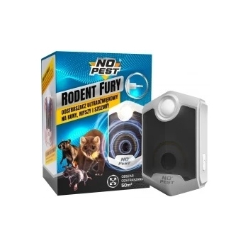 No Pest® Rodent Fury stekkerverjager tegen muizen, ratten, marters en knaagdieren