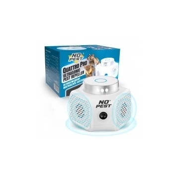 No Pest® Quattro Pro ultrasone verjager tegen marters, muizen, ratten en knaagdieren