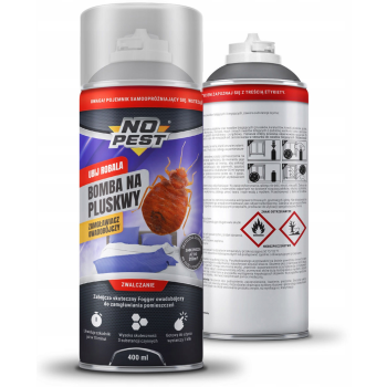 NO PEST Fogger 400 ml gebruiksklare insecticide aerosol voor binnenruimtes