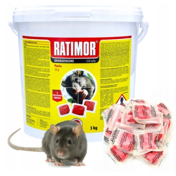 Ratimor, Bromadiolon, Fresh Bait, sachets